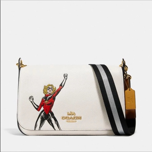 Coach Handbags - Coach Marvel Carol Danvers Jes Crossbody